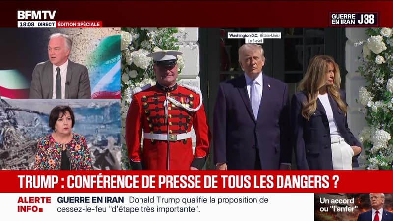 Édition spéciale - Guerre en Iran : Trump, première apparition depuis le sauvetage des pilotes - 06/04