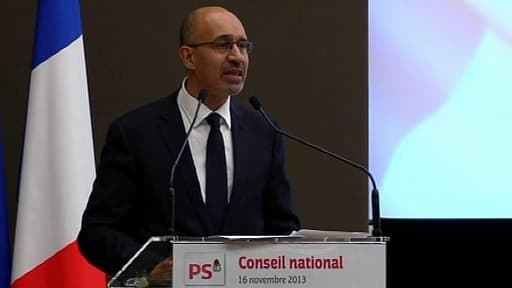 Le premier secrétaire du Parti socialiste Harlem Désir, samedi, lors du congrès national du PS.