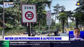 Paris: des écoliers formés à l'usage du vélo
