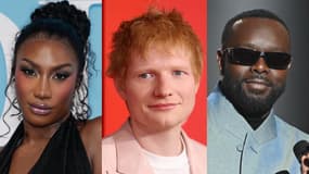 Aya Nakamura, Ed Sheeran et Gims sont parmi les artistes plébiscités cet été.