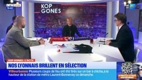 Kop Gones du lundi 24 mars - Nos Lyonnais brillent en sélection