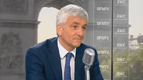 Hervé Morin, le candidat à la présidence de l'UDI, sur le plateau de BFMTV, mardi 24 juin 2014.
