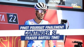 Cyclisme : Pinot pourrait finalement continuer si... (teaser Bartoli Time)