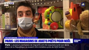 Paris: les magasins de jouets prêts pour Noël
