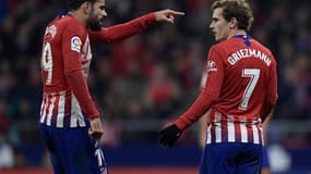 Diego Costa et Antoine Griezmman