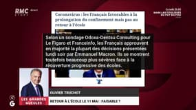 Retour à l'école le 11 mai : faisable ? - 15/04