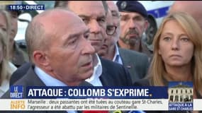 Attaque à Marseille : "Cet acte pourrait être terroriste mais à cette heure nous ne pouvons pas l'affirmer" selon G.Collomb 