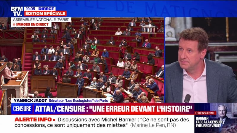 Motion de censure: 