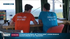 "Chaque moindre fumée, on la signale", des pompiers, dans des tours de guets, veillent à signaler tout départ et propagation de feu en Ardèche