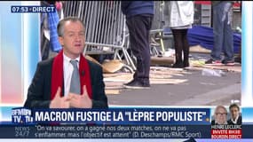 L’édito de Christophe Barbier: Emmanuel Macron fustige la "lèpre populiste"