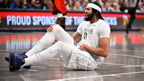 Anthony Davis lors du match de NBA entre les Dallas Mavericks et les Houston Rockets - le 08/02/2025