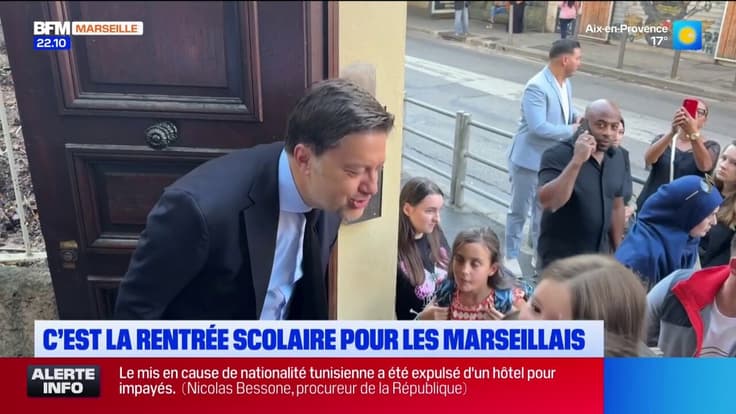 C'est la rentrée scolaire pour les Marseillais !