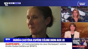 Céline Dion à la cérémonie d'ouverture des JO: "Ça fait partie des hypothèses, c'est du domaine du possible, personnellement, je le souhaite", indique Amélie Oudéa-Castéra
