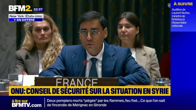 ONU: "La France est aux côtés de la Syrie pour créer un choc de confiance qui attirera les investisseurs", déclare Jay Dharmadhikari