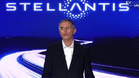 Carlos Tavares, directeur général de Stellantis, groupe automobile multinational issu de la fusion du groupe PSA Peugeot Citroën et de Fiat Chrysler Automobiles.