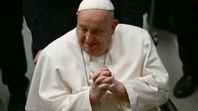 Le pape François le 12 février 2025 au Vatican 