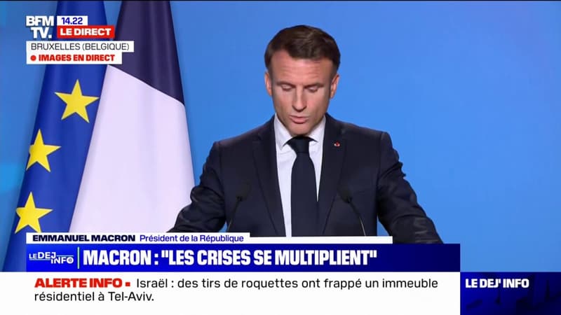 Israël/Hamas: Emmanuel Macron évoque 