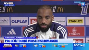 Ligue 1: après la victoire en Europa League, l'OL déjà tourné vers le choc contre le PSG