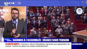 Motion de censure: "Ce n'est pas de gaieté de cœur qu'on participe à la première chute d'un gouvernement depuis 1962", déclare Arthur Delaporte, député PS