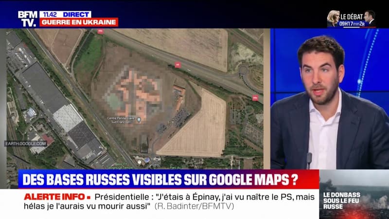 Des bases russes sont-elles visibles sur Google Maps ? BFMTV répond à vos questions
