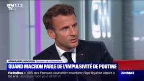 Emmanuel Macron: "Il est clair pour tout le monde que le chef qui a choisi l'escalade, c'est le président Poutine"