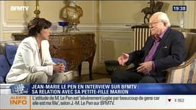 Jean-Marie Le Pen face à Ruth Elkrief (2/2)