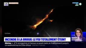 Incendie à la Brigue: le feu éteint, six hectares parcourus par les flammes