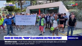 Toulon: les plaisanciers protestent contre la hausse des prix des places dans le port