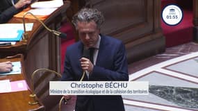 Fin des énergies fossiles: "Nous savons à quel point notre pays n'est pas dans le bon rythme", reconnaît Christophe Béchu, ministre de la Transition écologique