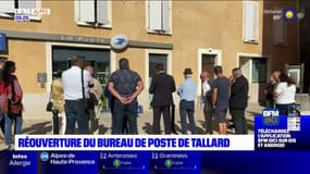 Tallard: le bureau de poste a rouvert après deux mois de travaux