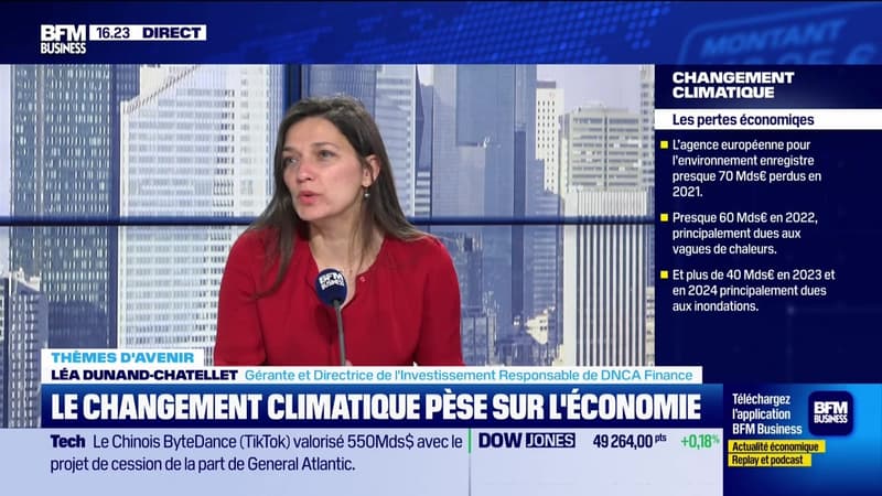 "Le changement climatique pèse déjà sur nos économies" - 25/02