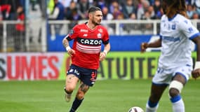Rémy Cabella face à Auxerre, le 22 avril 2023.