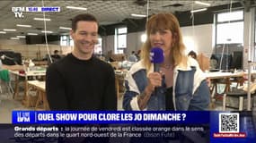 "On œuvre la nuit": Daphné Bürki évoque le défi technique pour la cérémonie de clôture des JO