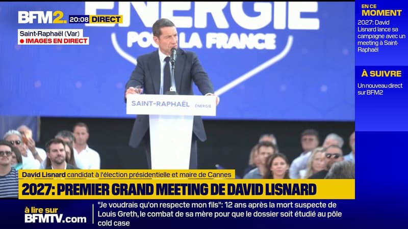"Nous ne redresserons pas le pays avec un système périmé, foutu, cramé", affirme David Lisnard