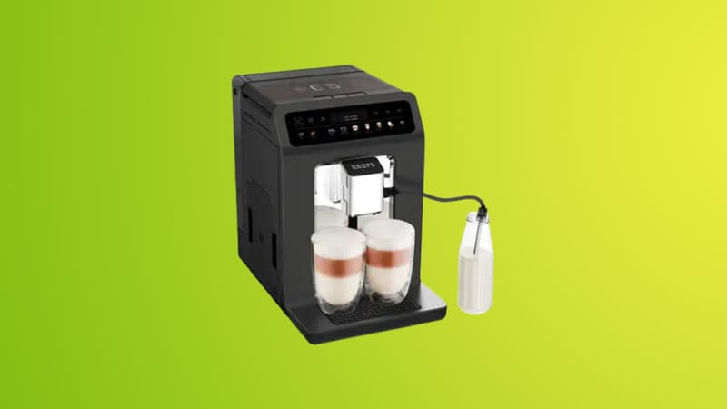 Cette machine à café à grains Krups voit son prix broyé pendant quelques heures