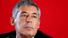 Henri Guaino, conseiller spécial du président sortant, a été investi candidat de l'UMP dans la troisième circonscription des Yvelines où il sera confronté à une candidature dissidente d'un élu local solidement implanté, Olivier Delaporte. /Photo prise le