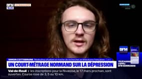 Simon Cottebrune évoque son court-métrage normand sur la dépression