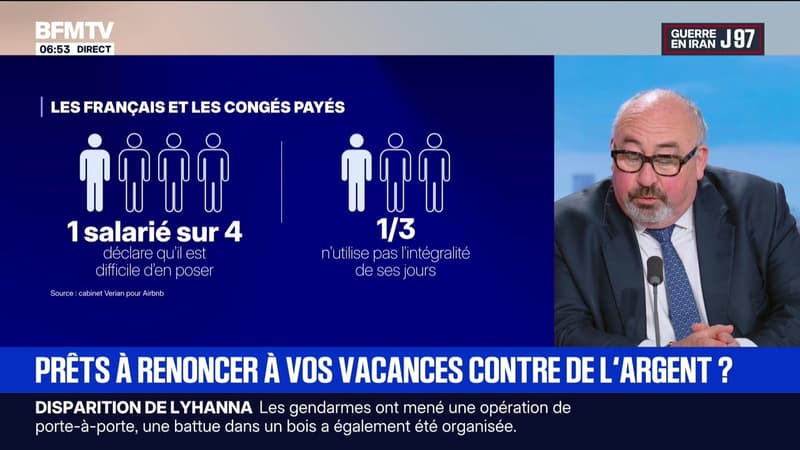 BFM Conso : Prêts à renoncer à vos vacances contre de l'argent ? - 04/06