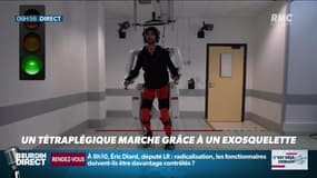 La chronique d'Anthony Morel : Un tétraplégique marche grâce à un exosquelette - 07/10