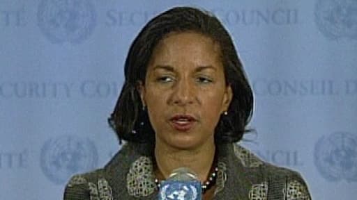 L'ambassadrice américaine à l'ONU, Susan Rice