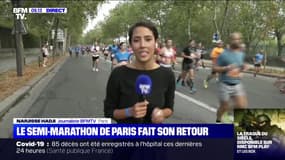 Le semi-marathon de Paris a débuté ce dimanche matin, 25.000 coureurs participent à cette épreuve