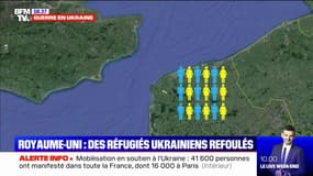 Guerre en Ukraine: Darmanin dénonce le "manque d'humanité" de Londres à l'égard des Ukrainiens bloqués à Calais