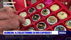Orne: un Alençonnais colectionne les capsules de champagne