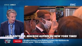 Nicolas Poincaré : La plainte d'Emmanuel Macron auprès du New York Times - 17/11