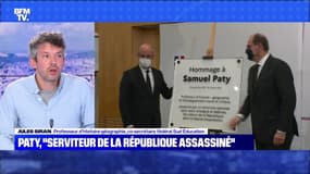 Jean Castex rend hommage à Samuel Paty - 16/10