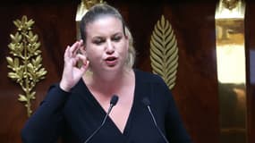 Mathilde Panot à l'Assemblée nationale le 1 octobre 2023
