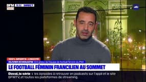 Olivier Echouafni, entraineur du PSG féminin, évoque les "objectifs élevés" du club parisien cette saison