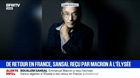 De retour en France, Boualem Sansal a été reçu par Emmanuel Macron à l'Élysée