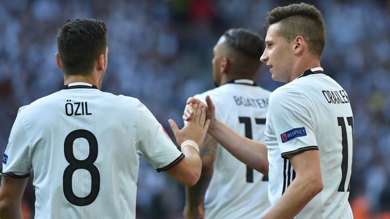 Mevlut Ozil et Julian Draxler