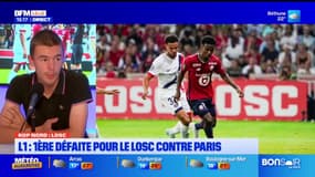 Ligue 1: une bonne deuxième période pour le Losc malgré la défaite face à Paris